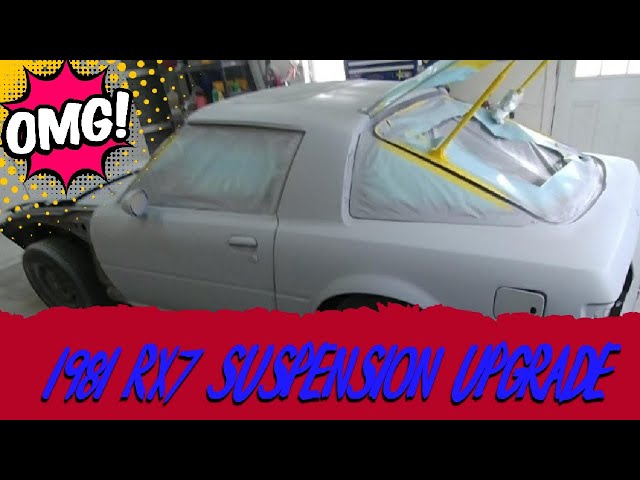 Mazda RX-7: Upgrading the Suspension (and Installing New Shocks)