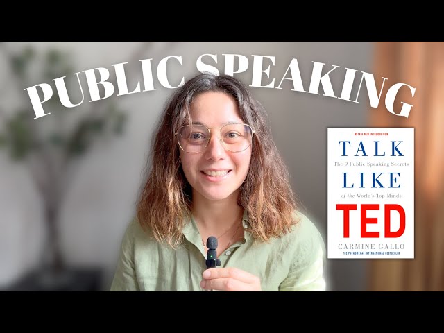 How I LEARNED PUBLIC SPEAKING as an untalented person