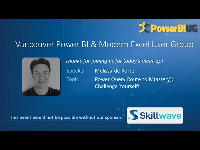 Power Query Route to M(astery): Challenge Yourself! | Melissa de Korte Nov 2022