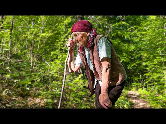 Lonely life of an 84 year old mother of eight children in a mountain village far from civilization