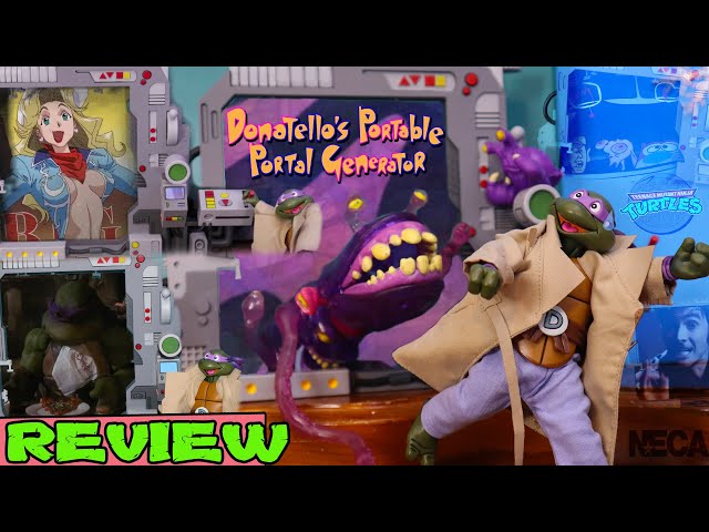 Dimension Surfing w/ Donatello’s Portable Portal Generator | NECA TMNT Review