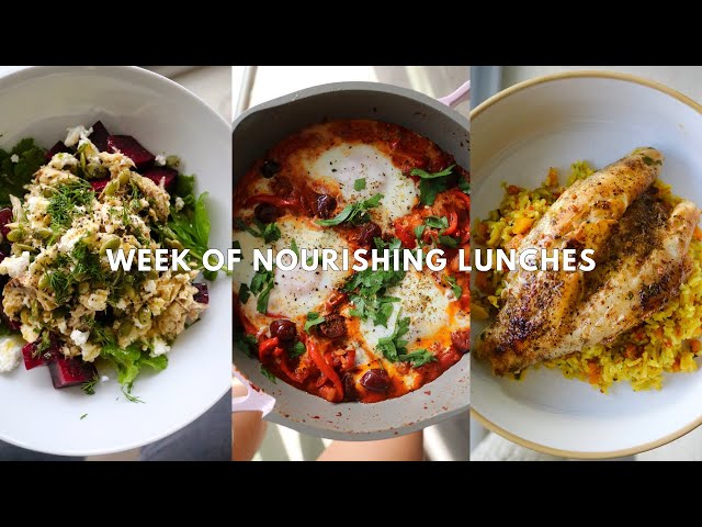 Week of Nourishing Lunches