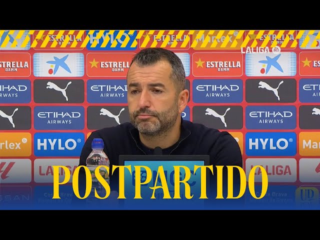 Rueda de prensa Girona FC - UD Las Palmas | UD Las Palmas