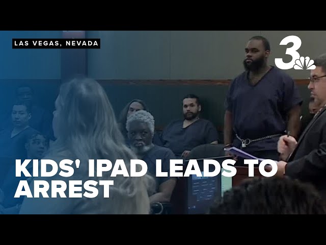 Kids' iPad call leads to arrest in Las Vegas murder case; plea negotiations underway