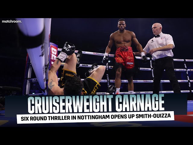 Traie Duberry & Camilo Castagno Exchange Knockdowns: Full Fight (Smith Vs Ouizza Undercard)