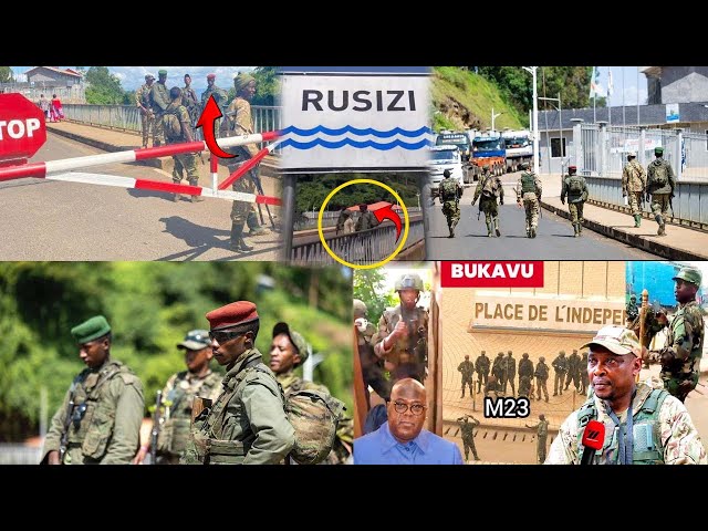 VIDEO ZIBANGA🔴M23 Igeze ku MUPAKA wa RUSIZI/ IGARUTSE BUKAVU| General AHISE AVUGA AMAGAMBO AKOMEYE