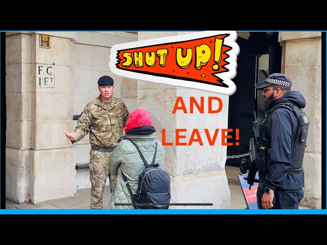 SHUT UP & LEAVE! Soldier Tells The Infamous Karen.