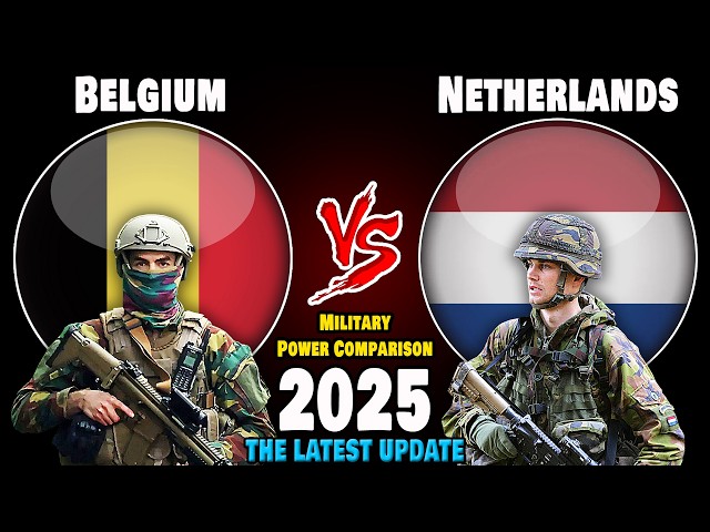 Belgium vs Netherlands Military Power Comparison 2025 | Netherlands vs Belgium Military Power 2025