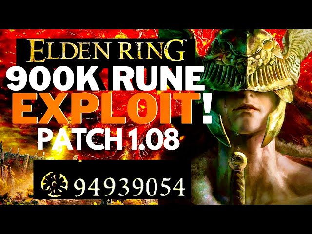 Elden Ring - Rune Farm glitch earns you millions Fast. Patch 1.08!