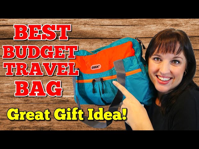 BEST Budget TRAVEL Bag | GOX Travel Foldable Tote Bag Review | from Amazon