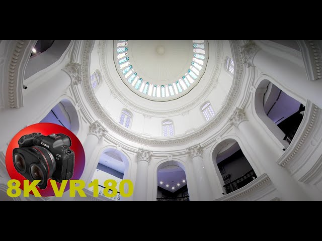 NATIONAL MUSEUM OF SINGAPORE beautiful architecture 8K/4K VR180 3D (Travel Videos/ASMR/Music)