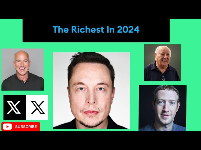 TOP 10 WORLD RICHEST BILLIONAIRES  2024