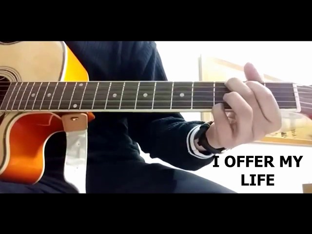 [Guitar Cover] I Offer My Life - Don Moen