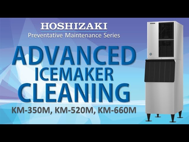 Advanced KMEdge X Icemaker Cleaning | KM-350, KM-520, KM-660