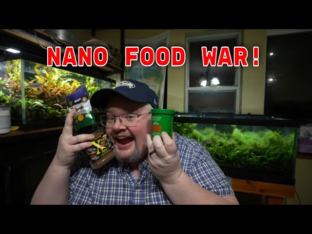 Nano Food Battle: Xtreme VS Aquarium Co-Op VS Northfin