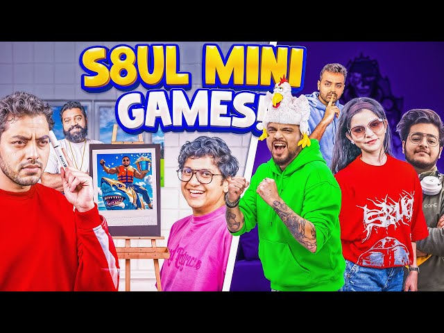 WE PLAYED THE MOST HILARIOUS MINI-GAMES !!