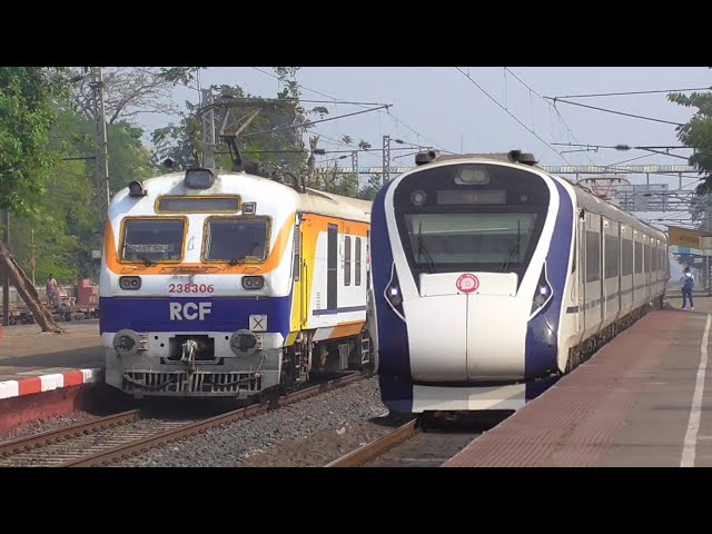 🔥130 Kmph Fastest Trains: Vande Bharat+ Shtabdi+ Gitanjali+ Humsafar | Howrah-Kharagpur Line