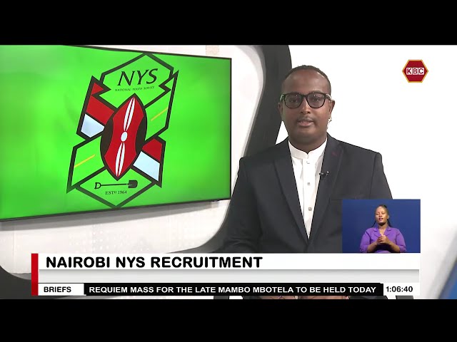 Nairobi NYS recruitment : Thousands of interested candidates turn up at NYS headquarters