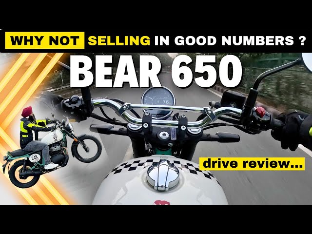 In-Depth Drive Review of Royal Enfield Interceptor BEAR 650 - Is It really a Worthy Scrambler ?