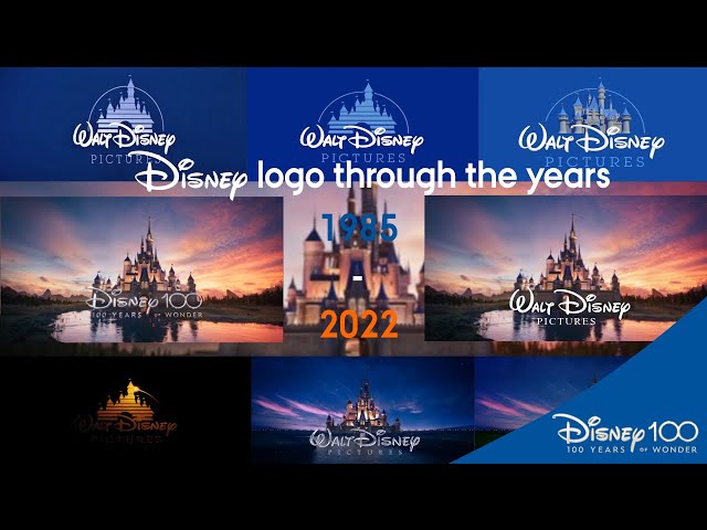 [MONTAGE] Walt Disney Pictures (Disney logo through the years; 100 Years of Wonder)