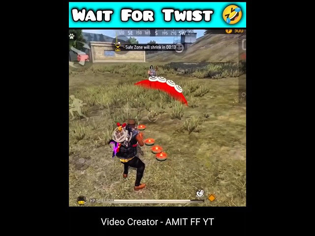 Wait For Twist 🤣 Free Fire Funny Video #funny #freefire #shorts