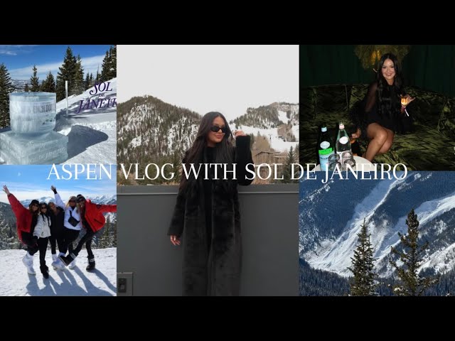 MY FIRST BRAND TRIP WITH SOL DE JANEIRO | aspen, co | skiing | launch party | gondola ride |