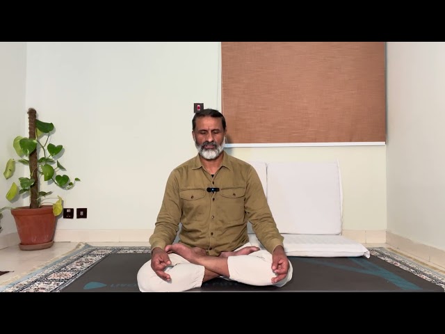 10 Minute Meditation For Stress Relief in Hindi | Yogi Haider