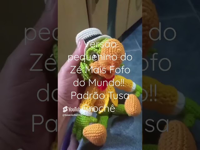 Você pediu e vai ter! Aula do Zé Carioquinha!!!  #crochet #amigurumi #passoapassodecroche #disney