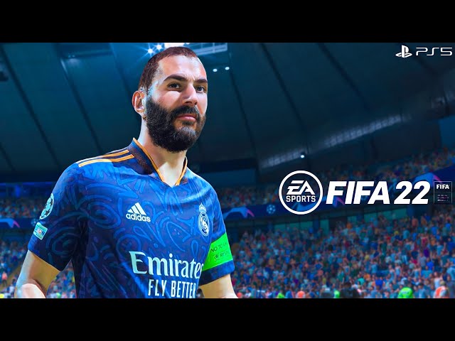 FIFA 22 - Man City Vs Real Madrid - UEFA Champions League 1st Leg 21/22 Semi Final - 4K Gameplay