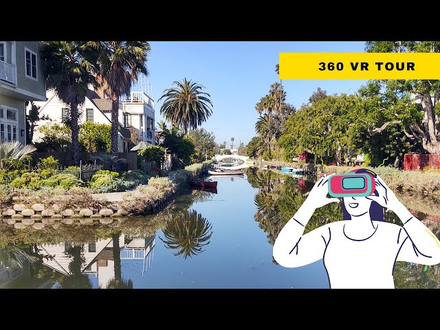 Venice Canals Los Angeles in 360 VR