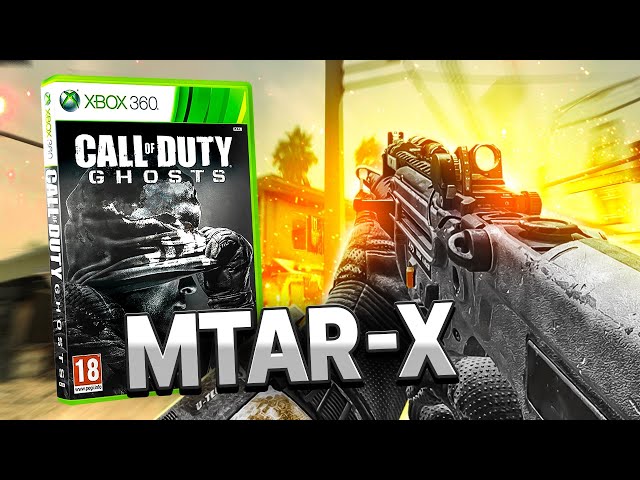 The MTAR-X from Call of Duty: GHOSTS..