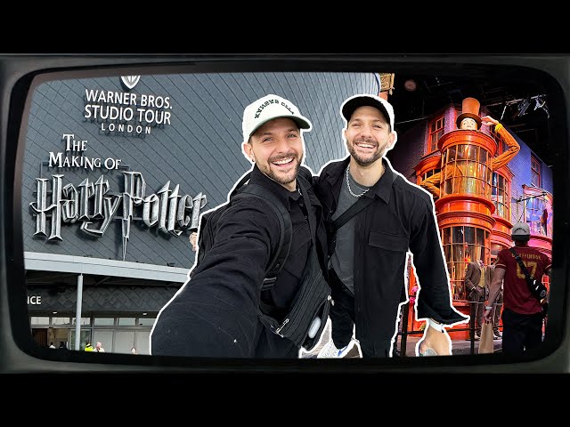 The Making of Harry Potter, Warner Bros. Studio Tour London | Twin Vlog