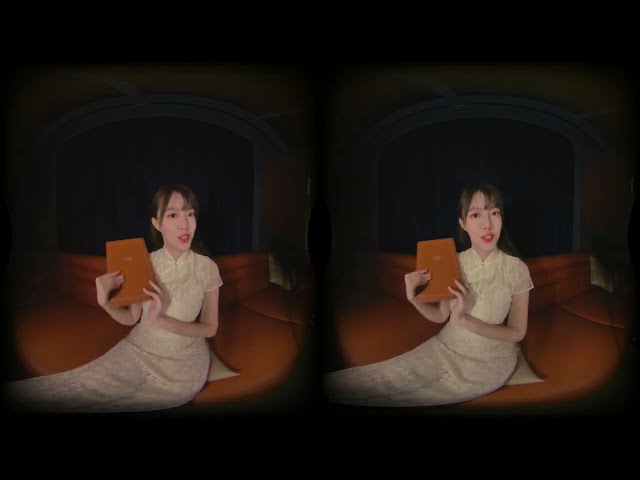 VR ASMR Are you also sleepy when you read a book ？[180 3D VR]