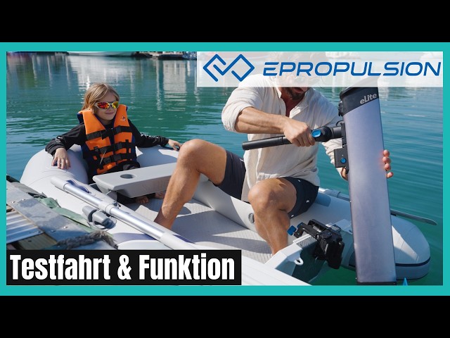 ePropulsion eLite test | affordable electric outboard for dinghies | 500W (1.5 hp)