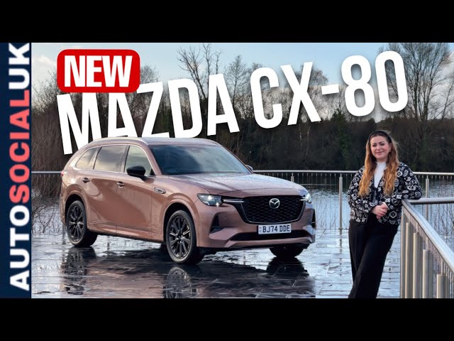 Mazda CX-80 Review: The Ultimate 7-Seat SUV for Families | First Look at Mazda's Flagship Model