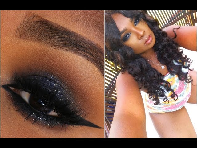 End Summer Semi Drug store Glam makeup tutorial ft Vanity Planet Brushes - Queenii Rozenblad