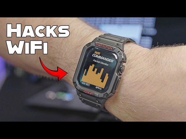 WiFi Hacking Watch (WiFi Deauther)