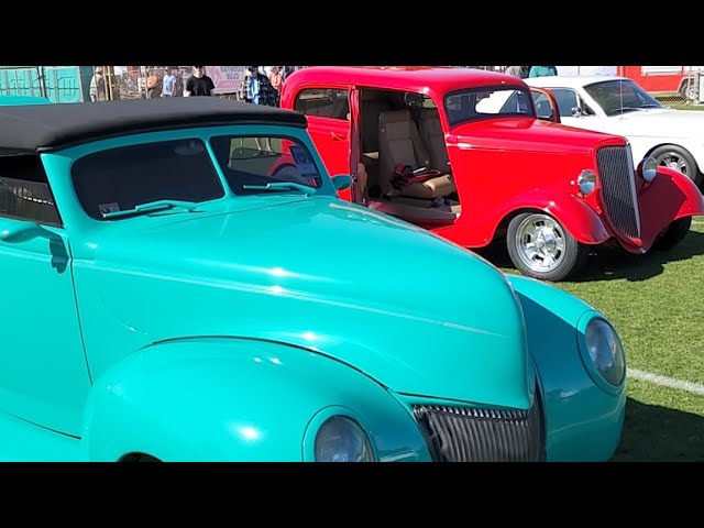 Classic Car Show Rough Grainy preview LIVE (Midnight at the Oasis) 2022 Yuma AZ