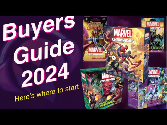 Marvel Champions Buyers Guide | Holiday Buyers Guide | 2024 | New Players Buyers Guide | Christmas