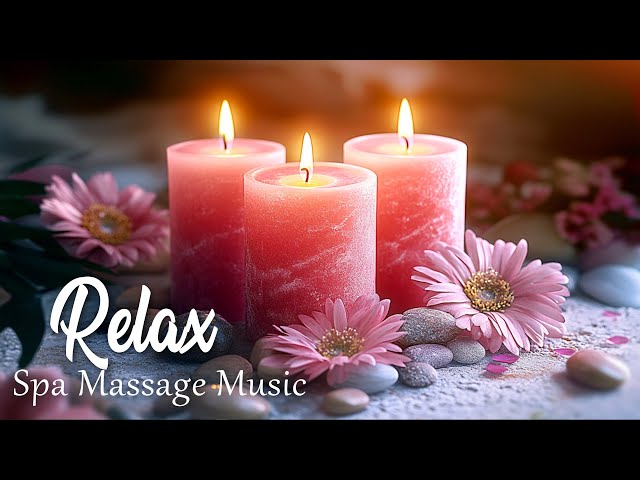 Soothing Piano Melodies 🌿 Relaxing Spa Water Sounds for Gentle Meditation and Stress Relief