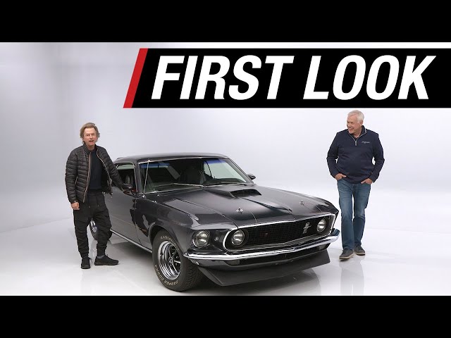 FIRST LOOK - David Spade's 1969 Ford Mustang Mach 1 - BARRETT-JACKSON