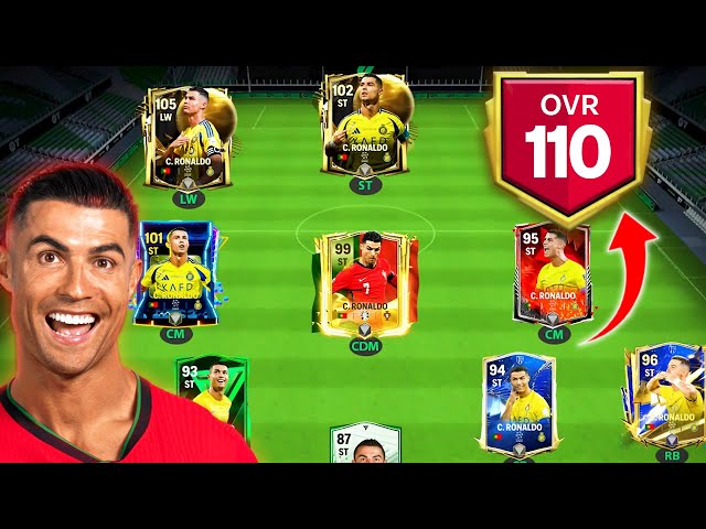 Ronaldo Dream Team in FC Mobile!!