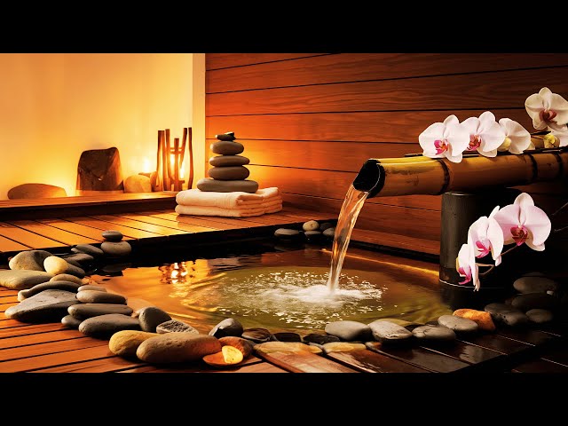 Spa Massage Music | Piano & Water Sounds for Deep Relaxation, Sleep & Meditation