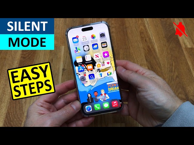 How to put iPhone 16 Pro Max into Silent Mode - iPhone 16 Pro Max Silent Mode