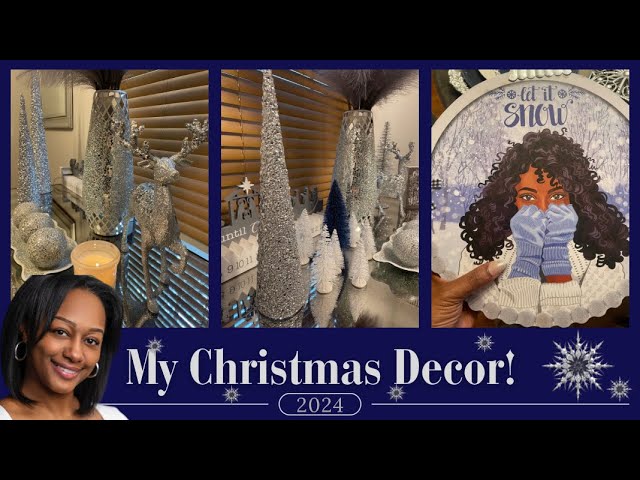 Christmas home Decor 2024 |Christmas decorate with me! Christmas living room decor 2024! ❄️❄️❄️