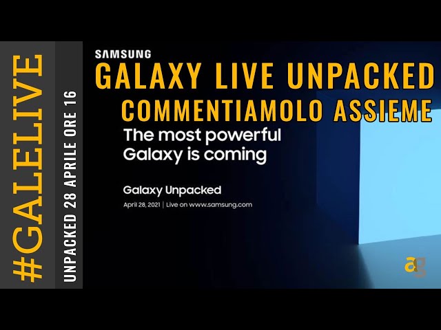 SAMSUNG GALAXY BOOK PRO e PRO 360 LIVE. UNPACKED aprile 2021