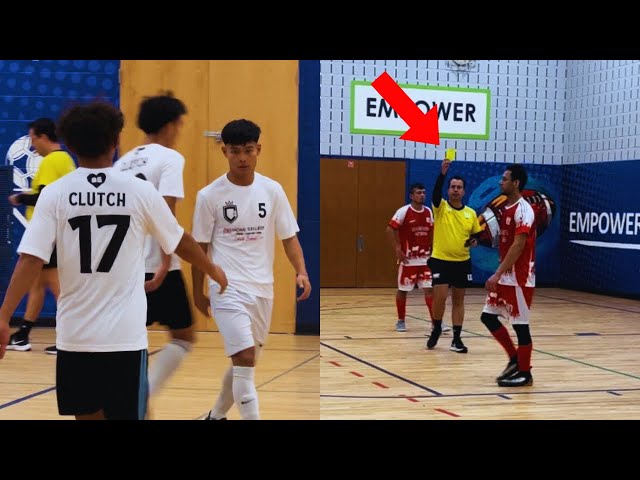 We played in a futsal match & it got crazy!