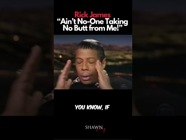 Rick James, “Ain’t No One Taking my Butt” #shorts #hiphop #funk #rickjames #celebrity #prison