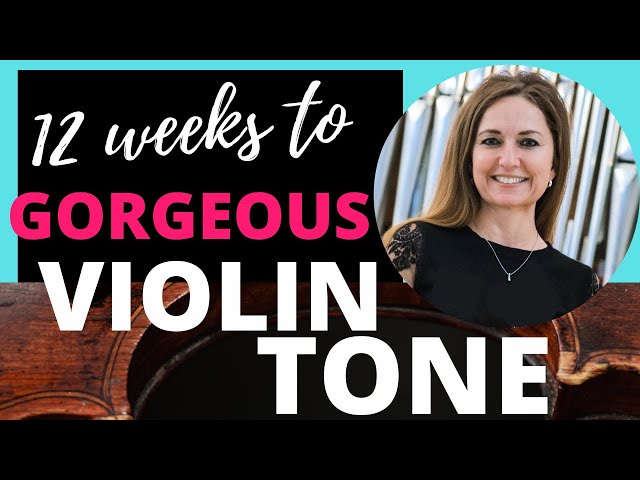 12 Weeks of Personalized Gorgeous Violin Tone Training With Me - Are You In?