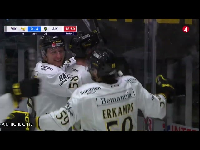 Västerås IK - AIK | Hockeyallsvenskan 2024/25 Omgång 39